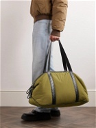 Bottega Veneta - Leather-Trimmed Shell Duffle Bag