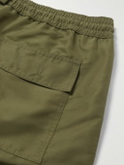 Loro Piana - Bay Straight-Leg Mid-Length Swim Shorts - Green