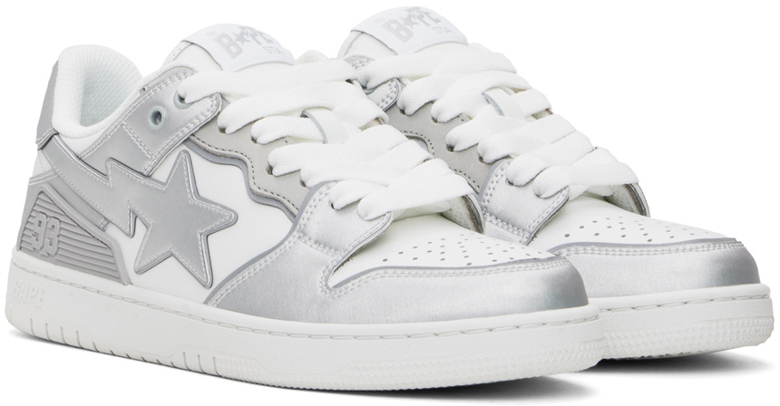 【A BATHING APE】BAPE SK8 STA #2 WHITE UNISEX 要在庫確認 A BATHING APE® BAPE SK8 STA #2 L Sneakers | Bape official