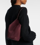 Khaite Lotus Mini calf hair tote bag