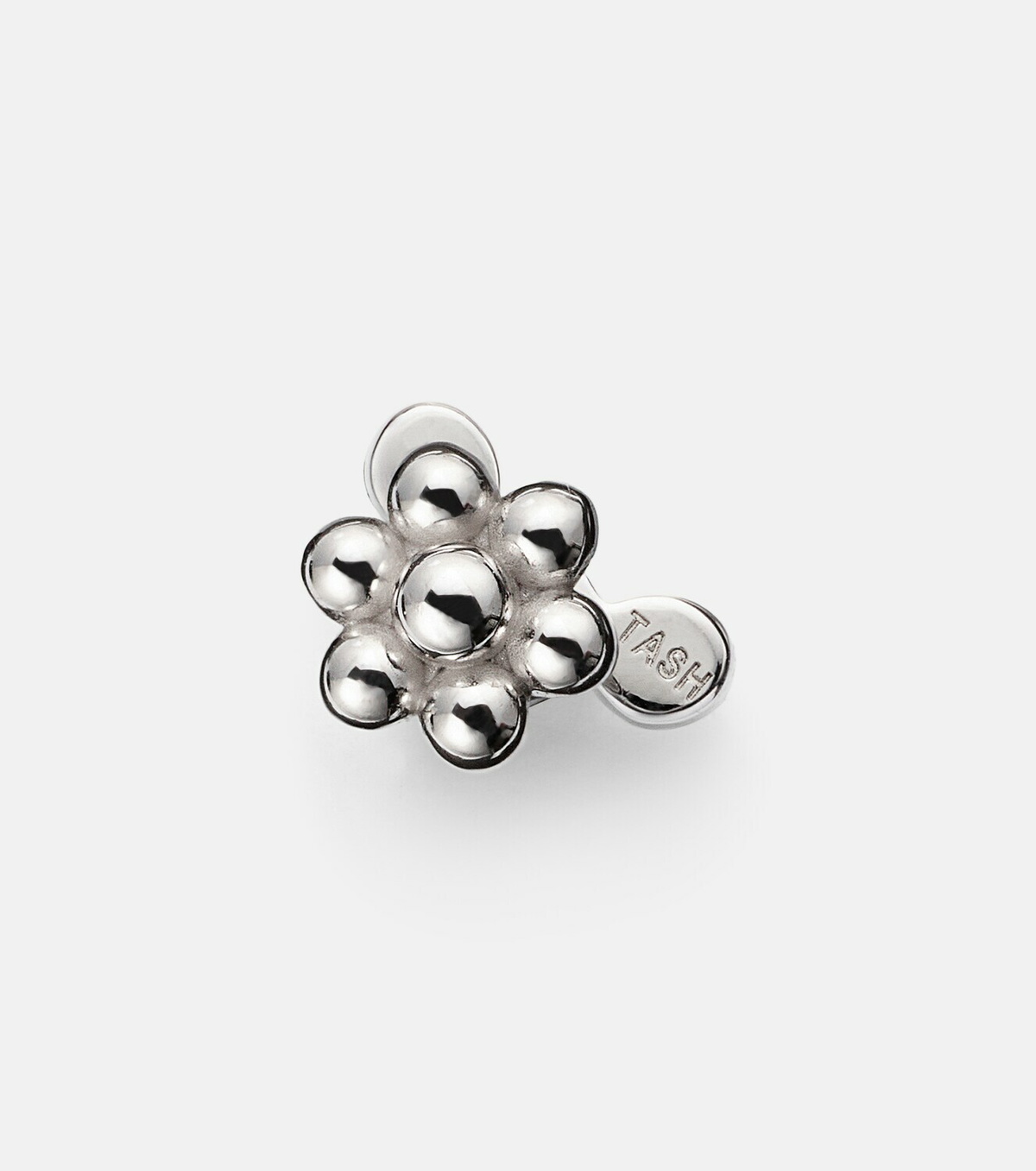 Maria Tash 18kt white gold (750/1000) single earring with diamonds