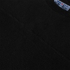 Blue Blue Japan Men's Long Sleeve Slub Cotton T-Shirt in Black