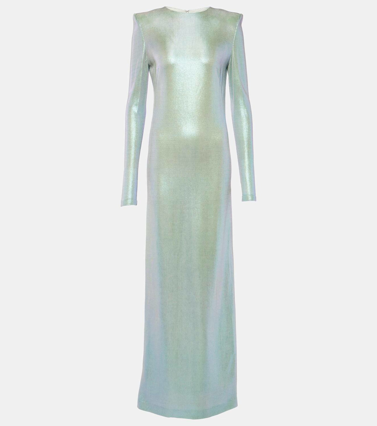 Galvan Frieze jersey gown