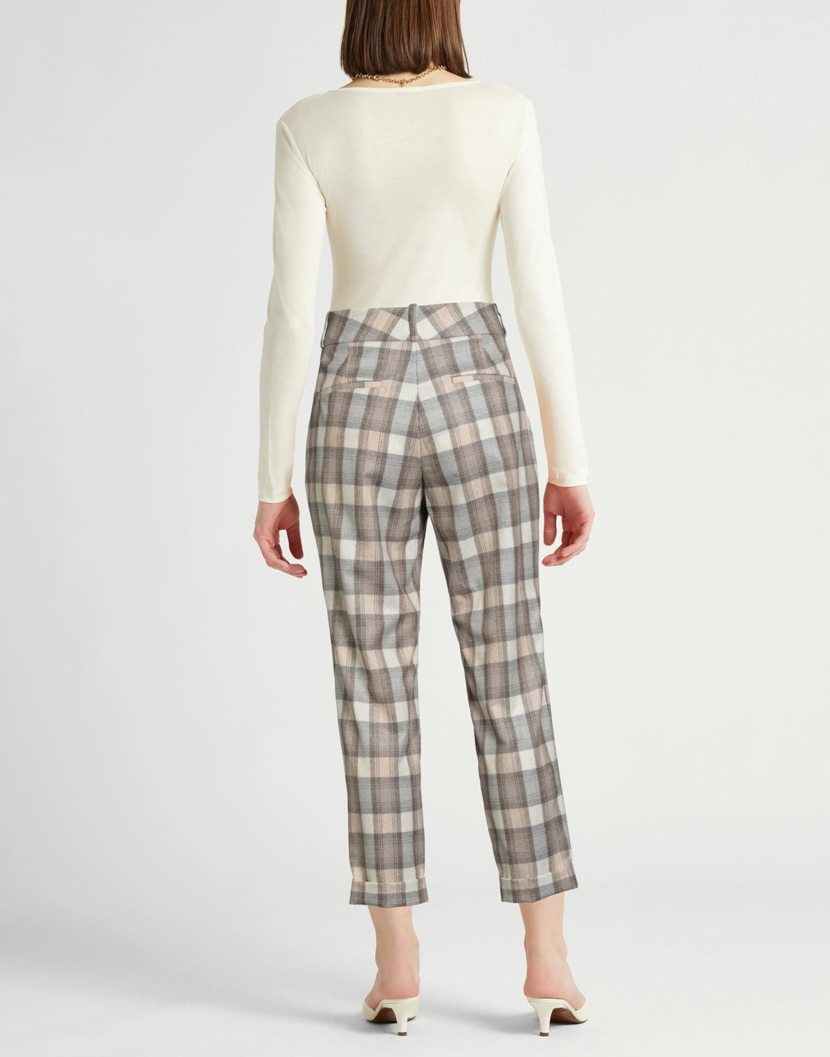 Peserico Womens Pants Khaki