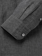 ERMENEGILDO ZEGNA - Linen Shirt - Gray