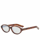 Retrosuperfuture Parola Sunglasses in Havana Diversa Silver 