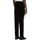 Ralph Lauren Purple Label Black Velvet Gregory Trousers