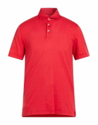 Fedeli Mens Polo shirt Brick