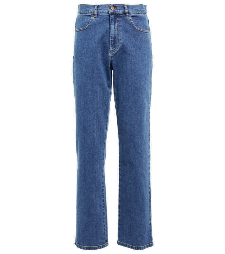 Photo: See By Chloe - High-rise straight-leg jeans
