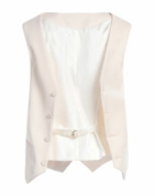 Fendi Womens Tailored Vest Ivory