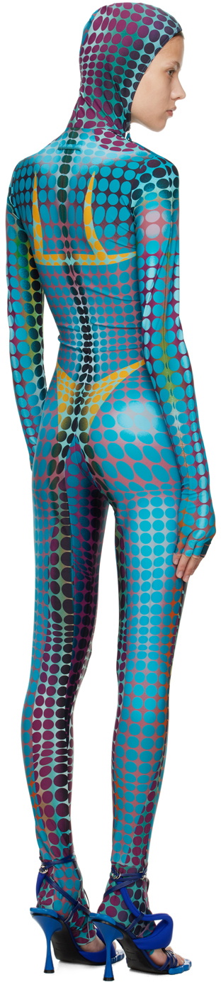 Jean Paul Gaultier Blue Dots Jumpsuit