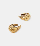 Khaite Olivia Small 18kt gold-plated hoop earrings