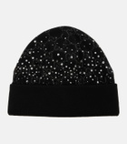 Gucci GG crystal-embellished wool beanie