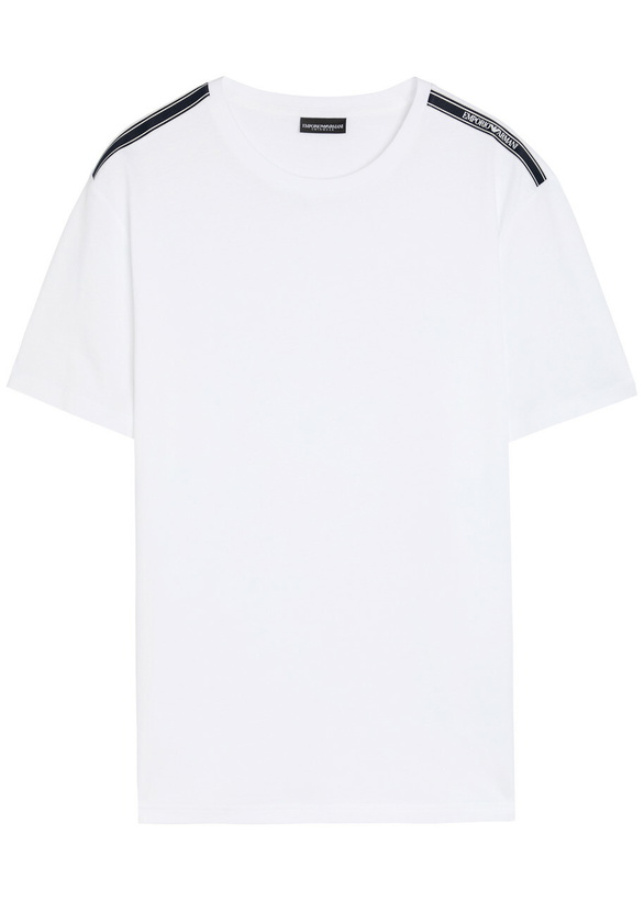 Photo: Emporio Armani Cotton T-shirt White