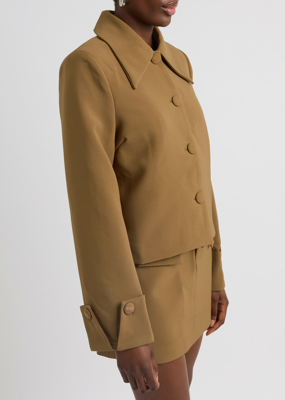 Odd Muse Ultimate Muse Crepe Jacket Olive