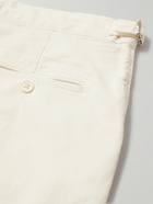 Orlebar Brown - Bulldog Slim-Fit Stretch-Cotton Twill Shorts - White