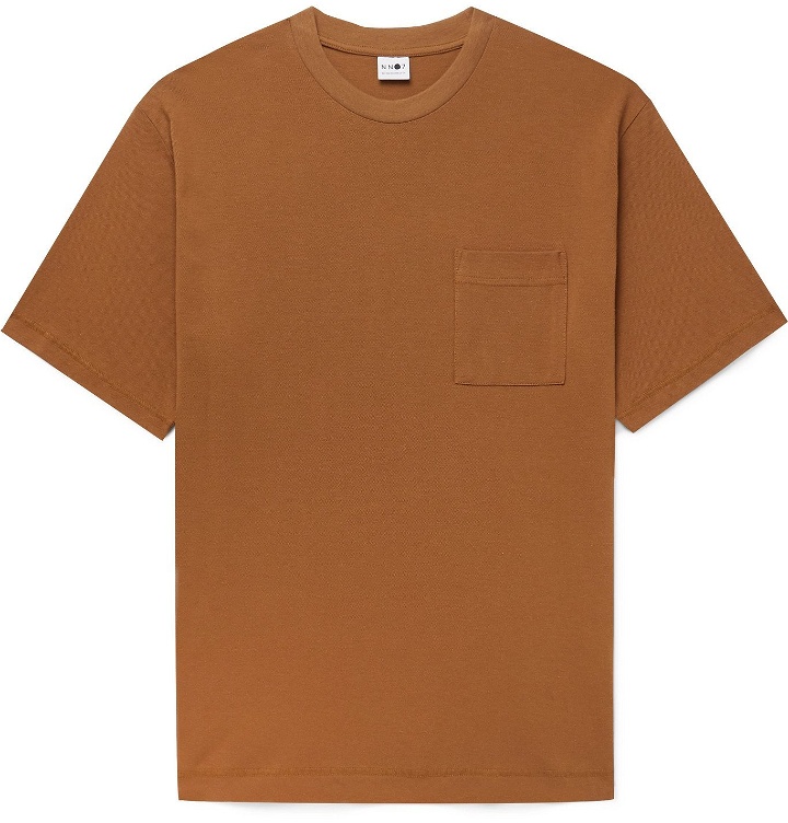 Photo: NN07 - Jorah Cotton and Modal-Blend T-Shirt - Brown