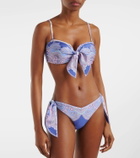 Zimmermann Maxine Scarf Tie paisley bikini