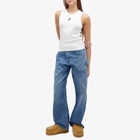 JW Anderson Women's Anchor Embroidery Vest in White