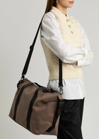 Rains Hilo Weekend Small Rubberised Holdall - Chocolate - One Size