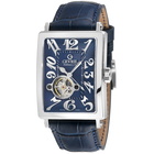 Gevril Avenue of Americas Intravedere Automatic Blue Dial Mens Watch 5072-1