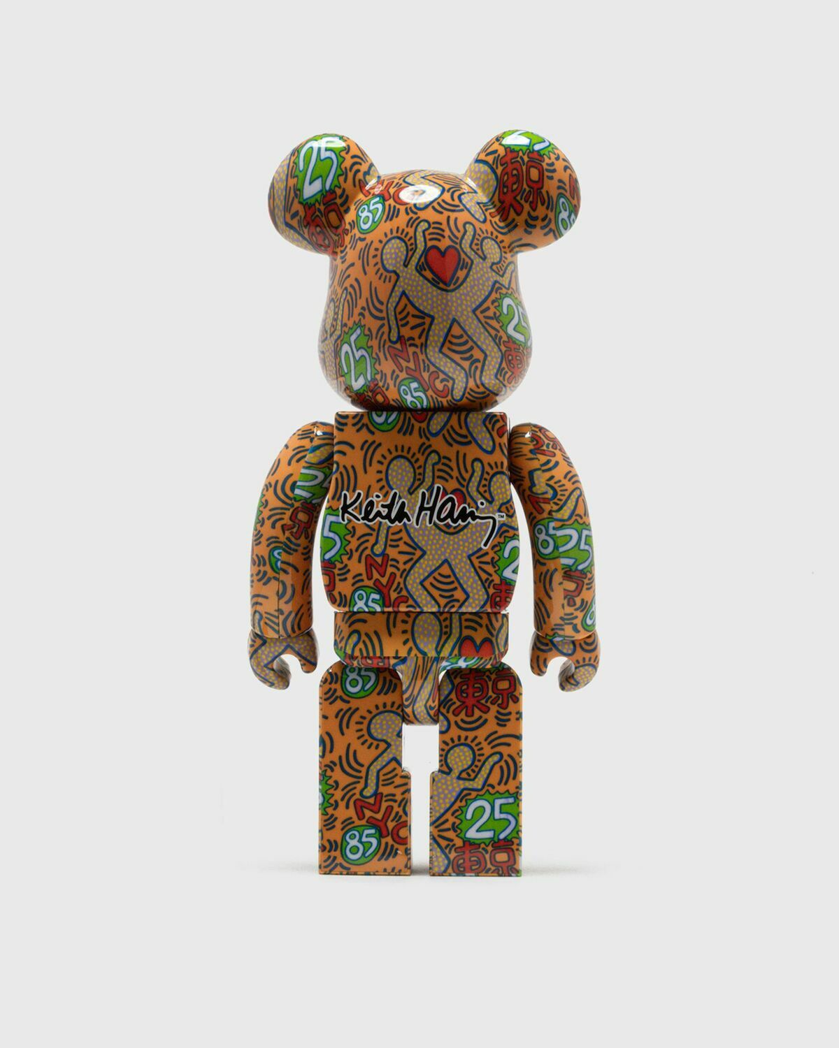 Medicom Bearbrick 1000% Keith Haring Bwwt 3 Multi Collectibles & Toys