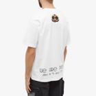 Men's AAPE x Sebastian Schwamm Alfa T-Shirt in White