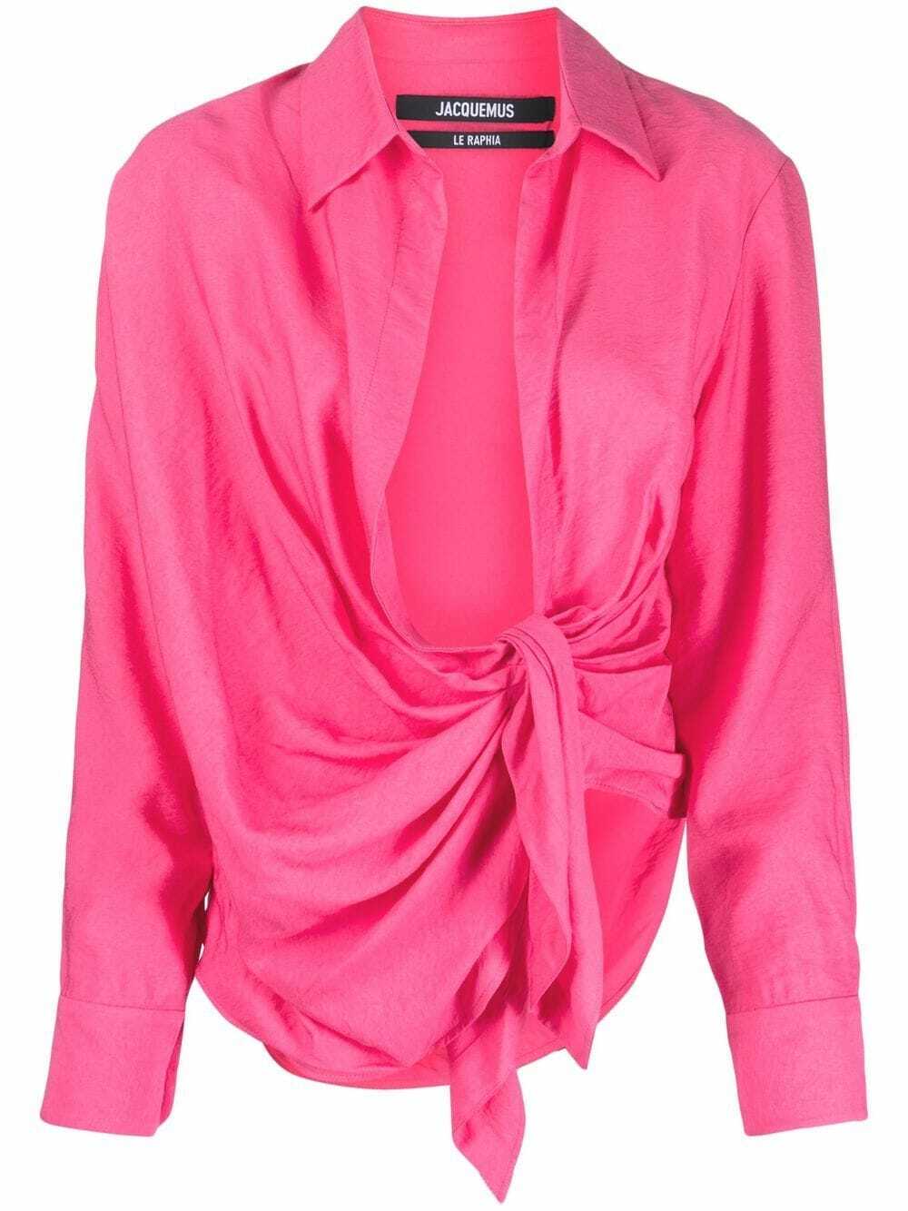 Jacquemus La Chemise Romarin Manches Courtes 600080820str