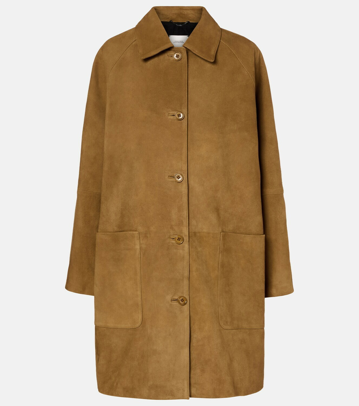 Dorothee Schumacher Soft Touch suede coat