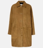 Dorothee Schumacher Soft Touch suede coat