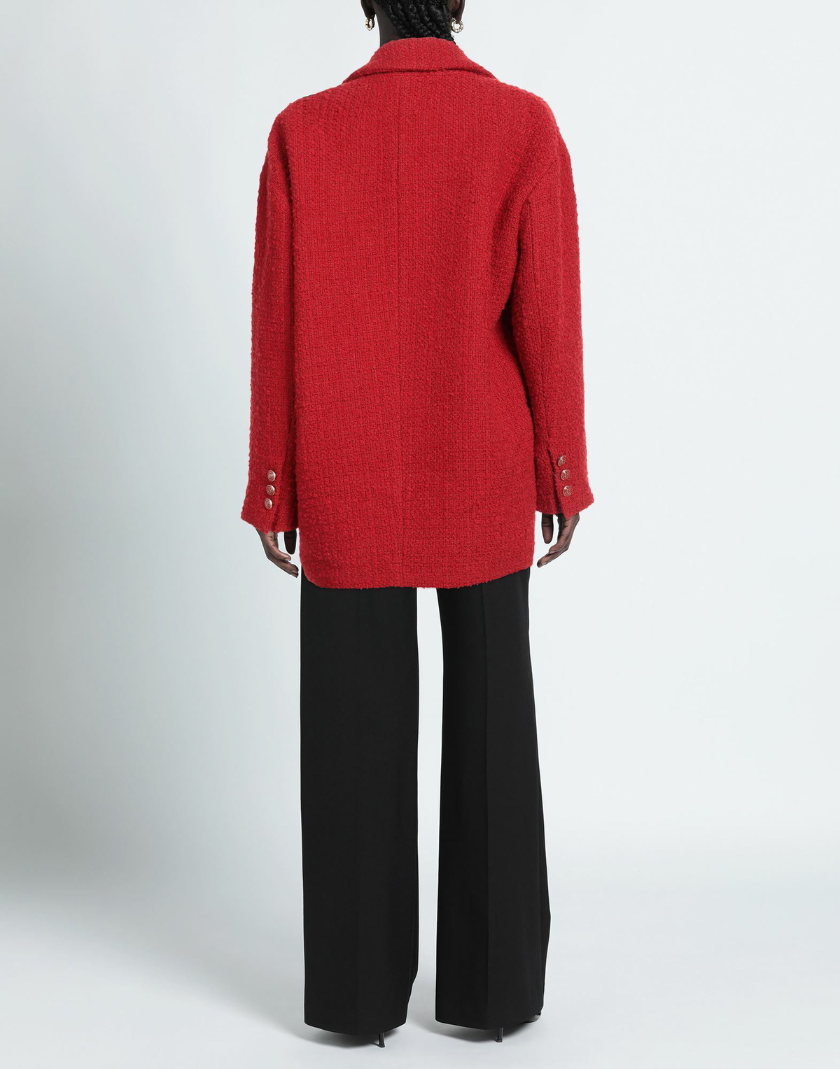 Maje Womens Coat in Red