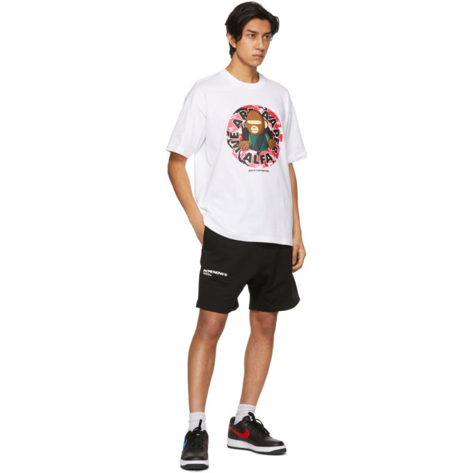AAPE by A Bathing Ape White We Are Aaper Alfa T-Shirt AAPE by A Bathing Ape