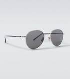 Saint Laurent Logo round glasses