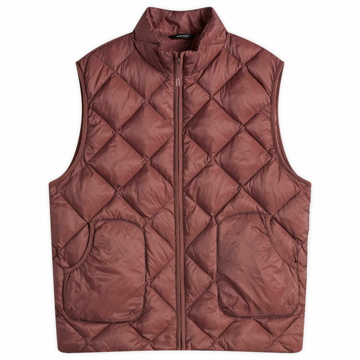 Photo: Hiking Patrol Men's Base LT Down Vest in Maroon