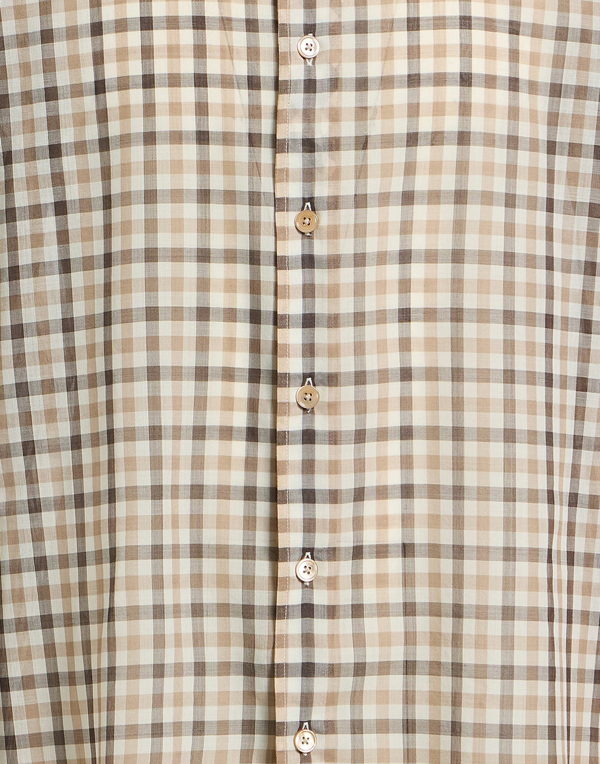 Agnona Mens Shirt Khaki
