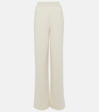 Loro Piana Napier high-rise cashmere wide-leg pants