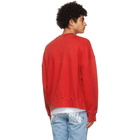 Palm Angels Red Bear Sweatshirt