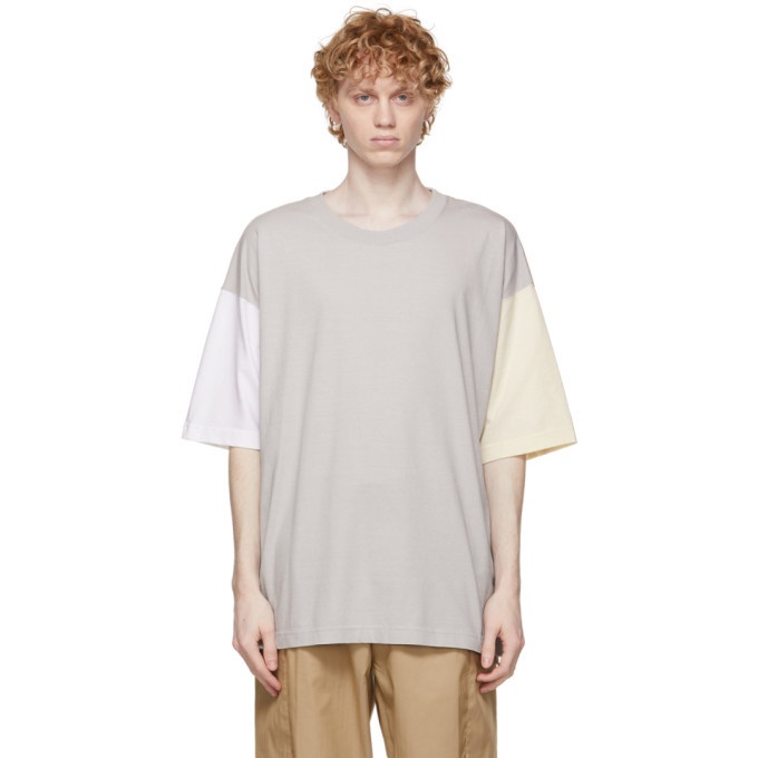 Photo: tss Grey Colorblock Dry Touch T-Shirt