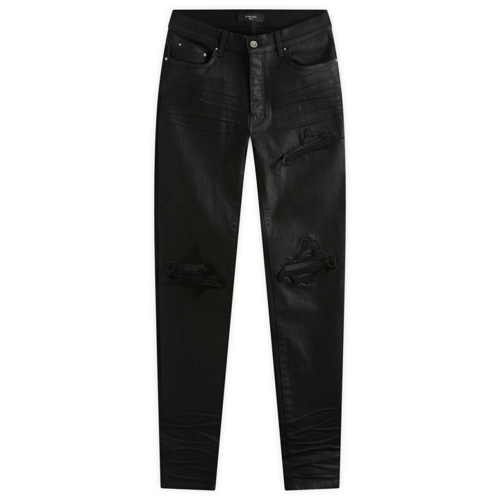 Photo: AMIRI Men's Waxed MX1 Jeans in Vintage Black