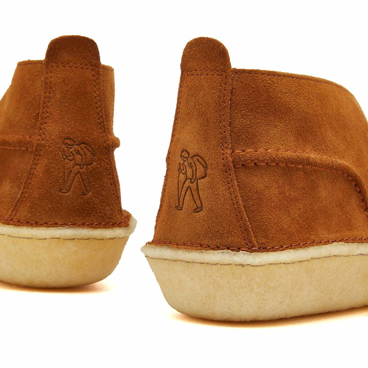 Clarks Originals Men's Desert Rain in Dark Cola Suede Clarks Originals
