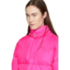 Bianca Chandon Pink Crescent Down Works Edition Down Western Pullover Jacket