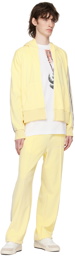 Palm Angels Yellow Pinched Track Pants