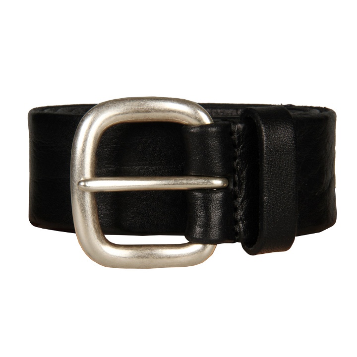 Photo: Leather Belt - Black