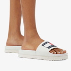 Tommy Jeans Women's Elevated Flatform Slider in Ecru