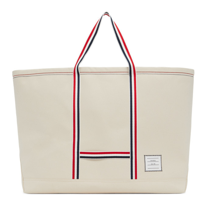 Photo: Thom Browne Off-White Oversized Tool Tote