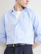 Oliver Spencer - Conduit Classic Cotton-Poplin Shirt - Blue