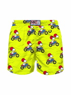 MC2 Saint Barth Man Light Fabric Swim Shorts With Snoopy Print | Peanuts® Special Edition