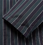 Chimala - Striped Cotton-Twill Overshirt - Men - Navy