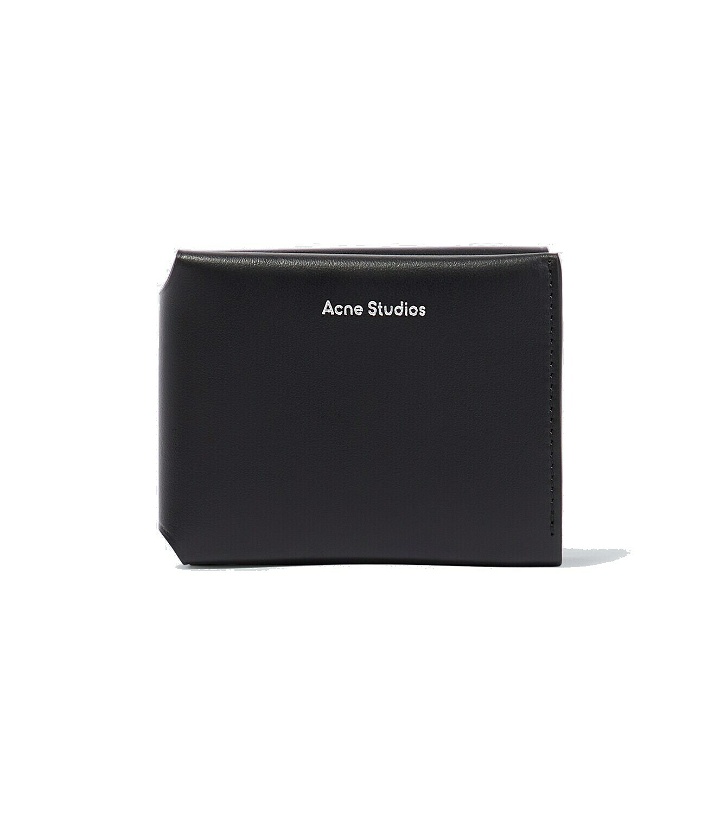 Photo: Acne Studios Logo leather wallet