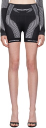 MISBHV Black Biker Sport Shorts